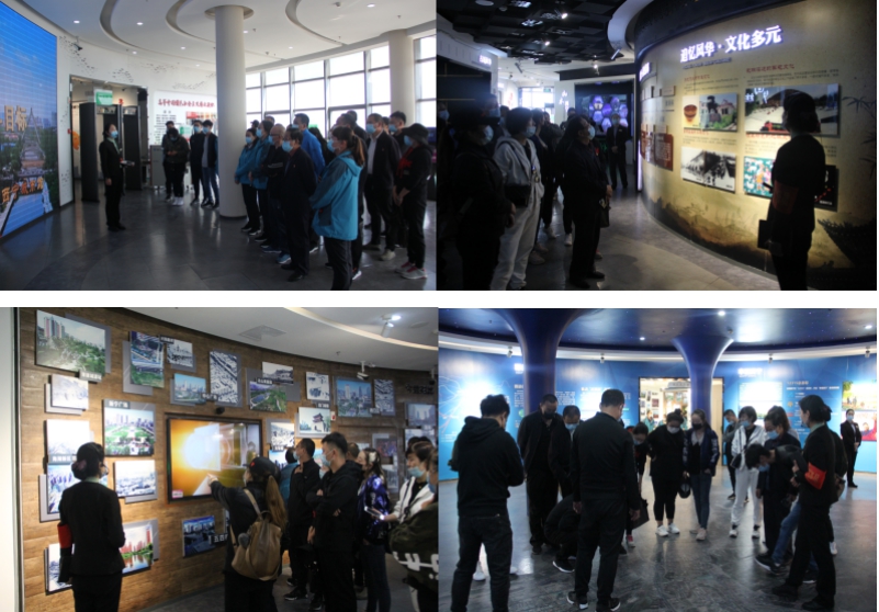 三建公司、現代物流公司黨支部聯合開展“參觀愛國教育基地，弘揚愛國主義精神”活動